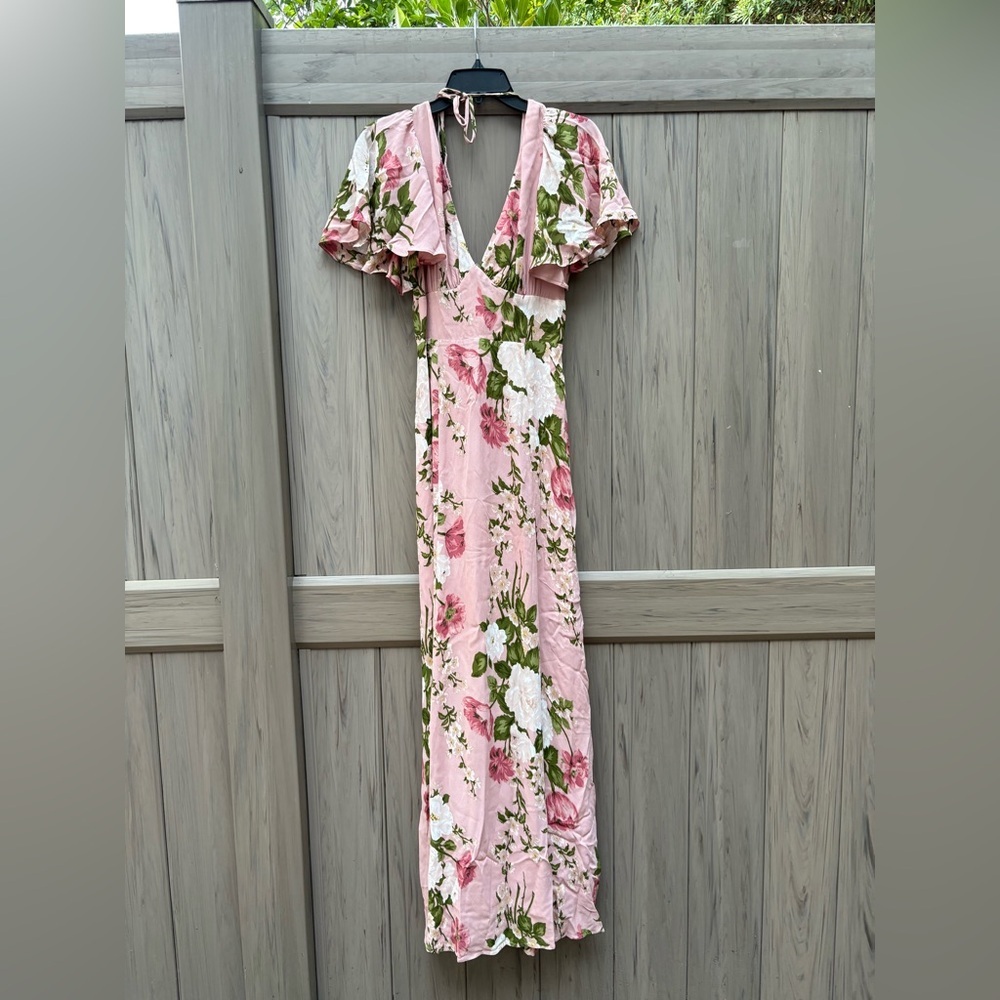 ❌SOLD❌Reformation Shayla Dress Rose Garden - Picture 8 of 12